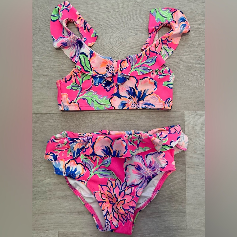 Lilly Pulitzer, toddler bathing suit, size xs 2T-3T